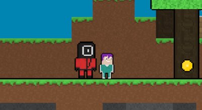 Fuga del Calamaro nel Mondo dei Blocchi - crazygames