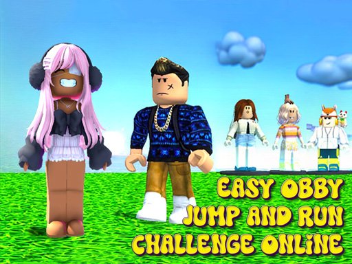 Sfida di Salto e Corsa di Obby Facile Online - crazygames,crazy games,free games,h5 game, free play,free crazy games