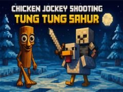 Tiro del Pollo Jockey Tong Tong Zahur - crazygames
