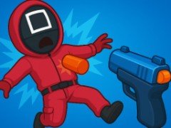 Gioco del Calamaro: Sparatutto nel Parco Giochi - crazygames