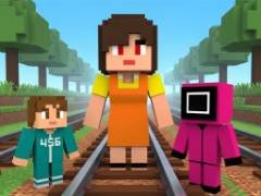 Gioco del Calamaro: Corridore Artigianale - crazygames,crazy games,free games,h5 game, free play,free crazy games