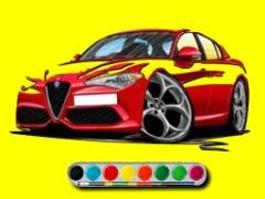 Alfa Romeo da Colorare - crazygames