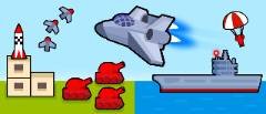 Bomber Plane: Attacco Aereo 2D - crazygames
