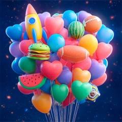 Merge 3D - Abbina 3 Palloncini - crazygames