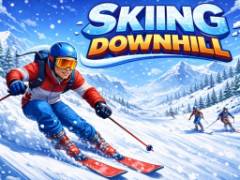Scii giù per la discesa - crazygames,crazy games,free games,h5 game, free play,free crazy games