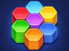 Gioco di Pile di Colori Esagonali - crazygames