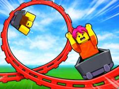 Costruisci una montagna russa: Simulator - crazygames,crazy games,free games,h5 game, free play,free crazy games