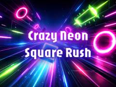 Crazy Neon Square Rush - crazygames