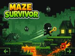Maze Survivor - Gioco di avventura piattaforma - crazygames,crazy games,free games,h5 game, free play,free crazy games