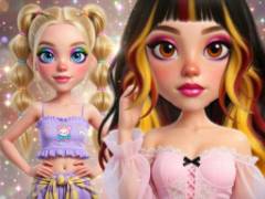 Sid e Ginny Y2K Glam Clash - crazygames,crazy games,free games,h5 game, free play,free crazy games