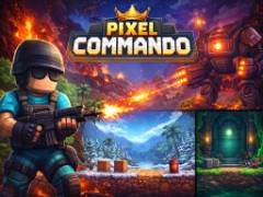 Pixel Commando - crazygames,crazy games,free games,h5 game, free play,free crazy games