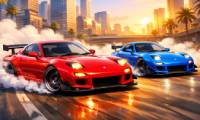 Due RX7 Drifters - crazygames,crazy games,free games,h5 game, free play,free crazy games