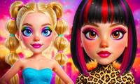 Sid e Ginny Y2K Glam Clash - crazygames,crazy games,free games,h5 game, free play,free crazy games
