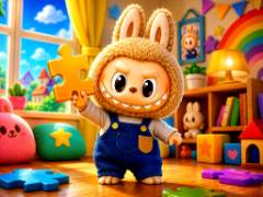 Labubu Puzzle a Incastro: Tempo di Gioco - crazygames