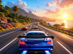Racer di Auto in Autostrada - crazygames