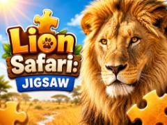 Safari del Leone: Puzzle a Incastro - crazygames