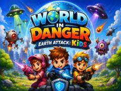 Mondo in Pericolo - Earth Attack Kids - crazygames