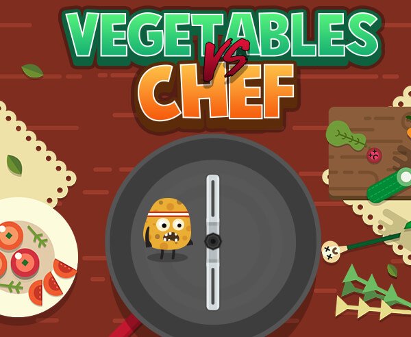Verdure contro Chef - crazygames