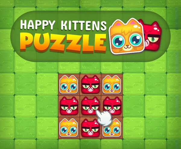 Puzzle del Gattino Felice - crazygames,crazy games,free games,h5 game, free play,free crazy games