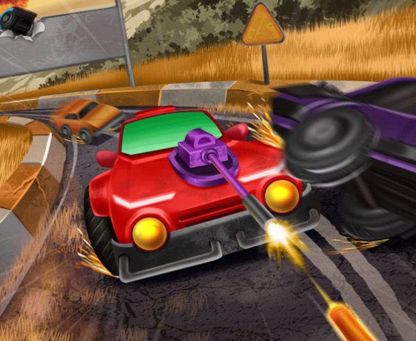 Cavalcatore Fiammeggiante - crazygames